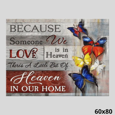 Someone in Heaven 60x80 - Diamond Art World