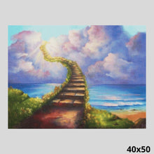 Load image into Gallery viewer, Stairs to Heaven 40x50 - Diamond Art World
