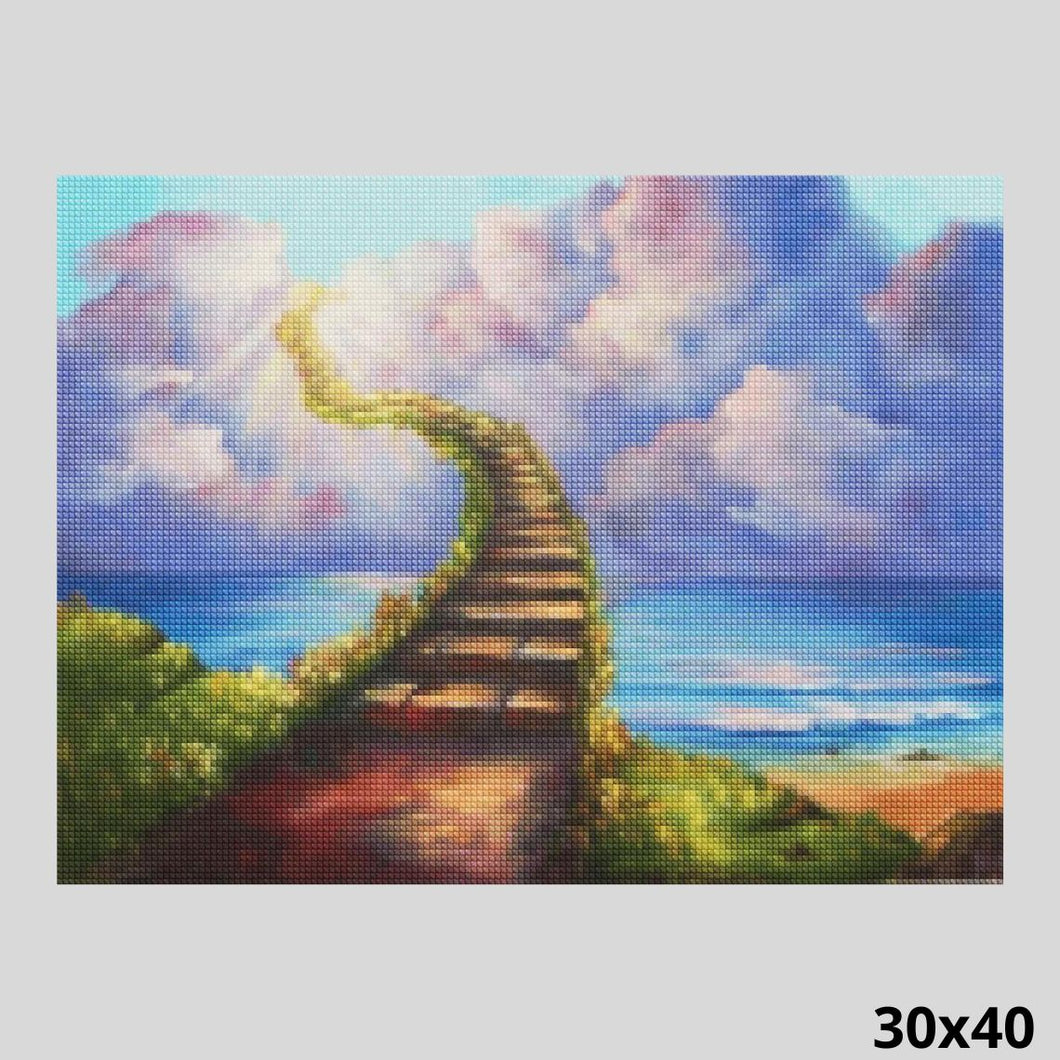 Stairs to Heaven 30x40 - Diamond Art World