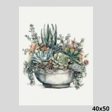 Load image into Gallery viewer, Succulent Plant Pot 40x50 Diamond Art World
