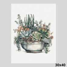 Load image into Gallery viewer, Succulent Plant Pot 30x40 Diamond Art World
