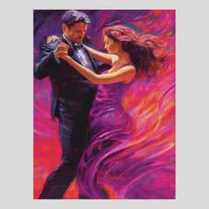 Tango in Violet Diamond Painting