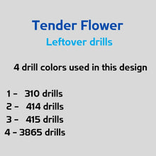 Load image into Gallery viewer, Tender Flower - Leftover drills count
