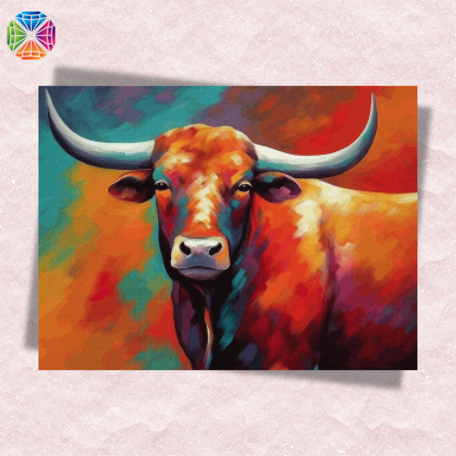 Texas Longhorn – Diamond Painting