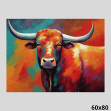 Load image into Gallery viewer, Texas Longhorn 60x80 Diamond Painting
