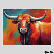 Load image into Gallery viewer, Texas Longhorn 40x50 Diamond Painting

