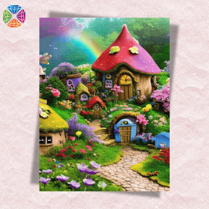 The Village of Dwarves - Diamond Painting