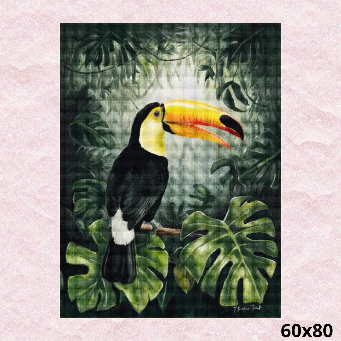 Toucan Bird 60x80 - Diamond Painting