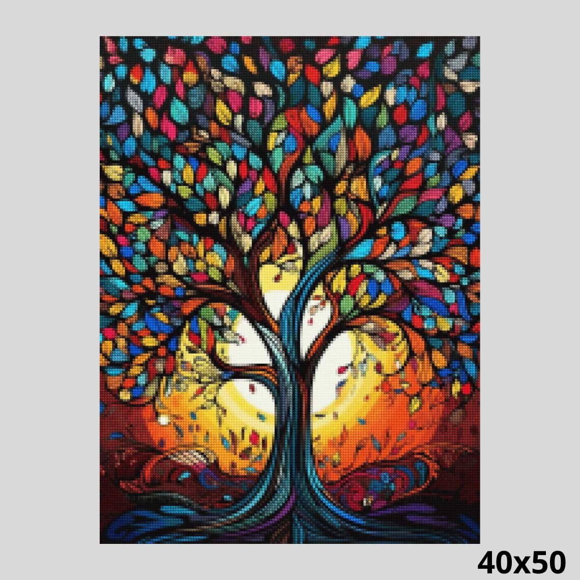 Tree of Life 3 - 40x50 Diamond Art World