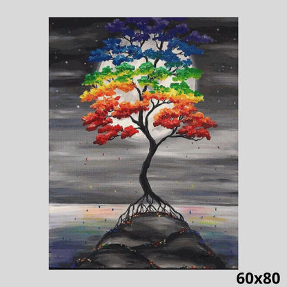 Tree on Top 60x80 - Diamond Painting