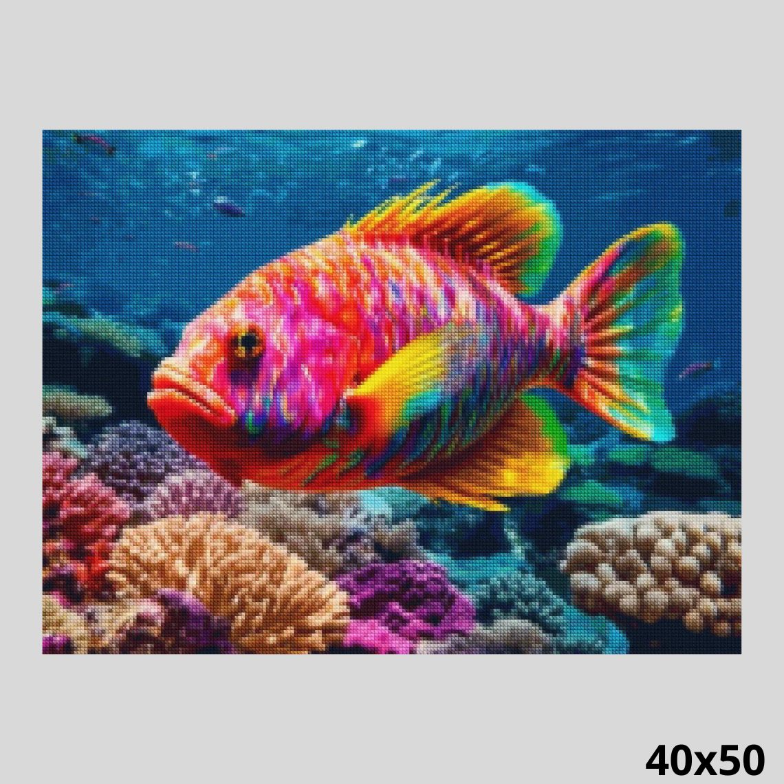 Tropical Fish 40x50 Diamond Painting