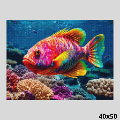 Tropical Fish 40x50 Diamond Painting