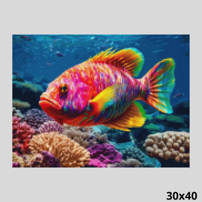 Tropical Fish 30x40 Diamond Painting