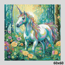 Load image into Gallery viewer, Unicorn Wood 60x60 - Diamond Painting
