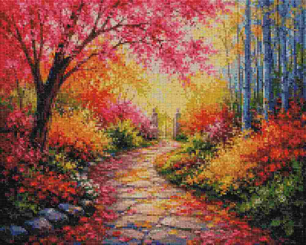 Walk in Park - Diamond Art