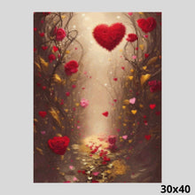 Load image into Gallery viewer, Walking the Path of Love 30x40 - Diamond Painting
