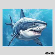 Load image into Gallery viewer, White Shark 60x80 - Diamond Art World
