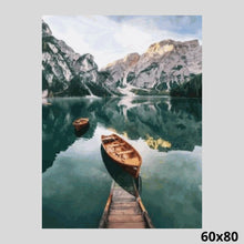Load image into Gallery viewer, Winter Mountain Lake 60x80 - Diamond Art

