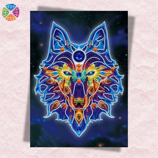 Wolf Head - Glow in the Dark