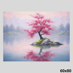 Wonderful Blooming Cherry Tree 60x80 - Diamond Art