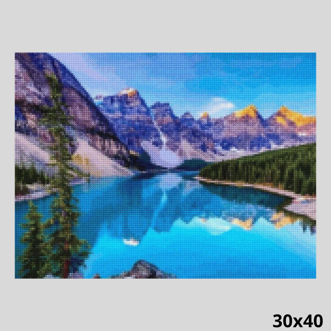 Wonderful Lake 30x40 - Diamond Painting