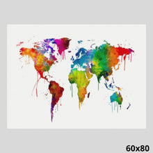 Load image into Gallery viewer, World Map 60x80 - Diamond Painting
