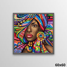 Load image into Gallery viewer, African Colors 60x60 Diamond Painting
