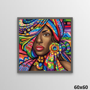African Colors 60x60 Diamond Painting