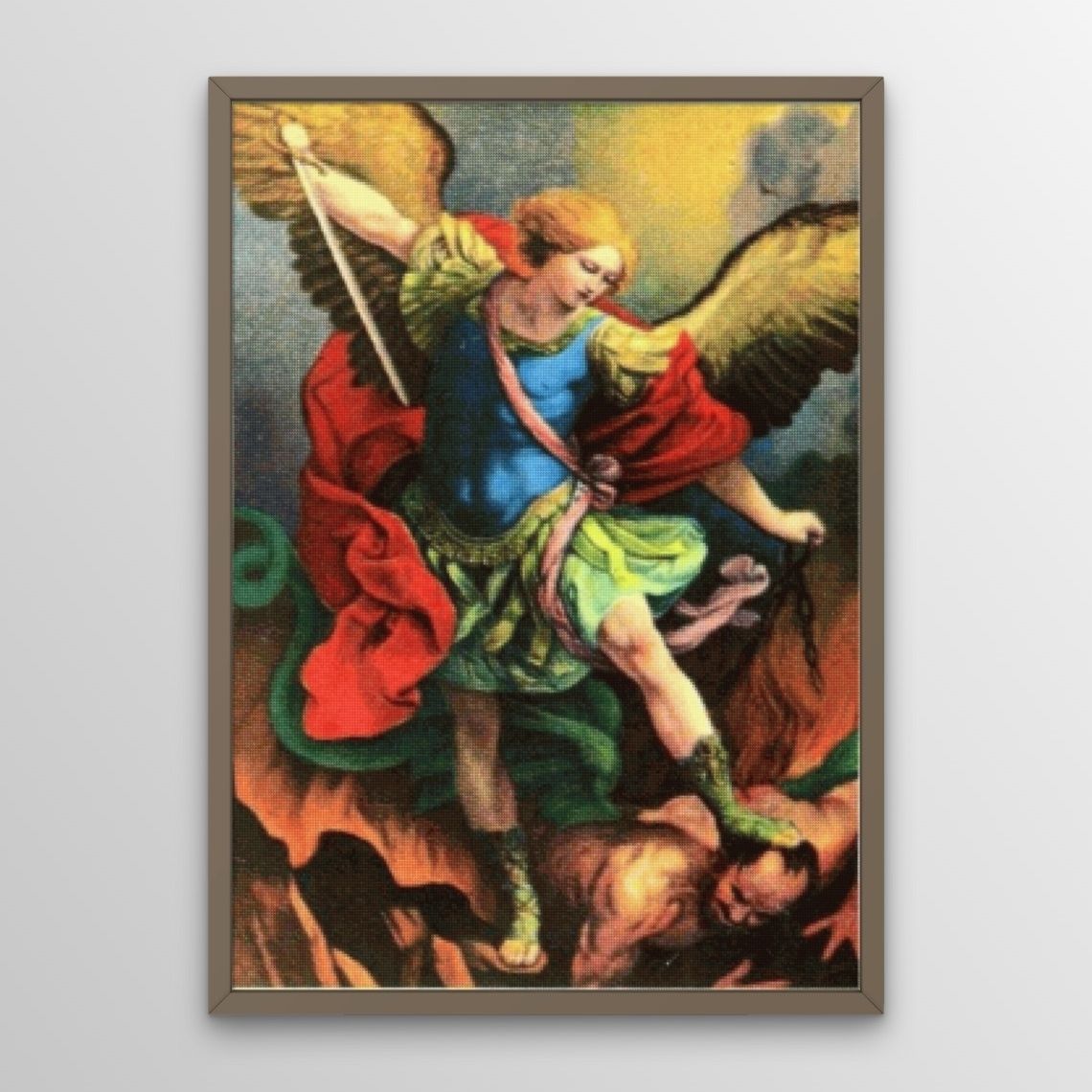 DIY 5D Diamond Painting Kits for Adults Full Drill Diamond Painting Saint  Michael The Archangel Religious for Home Wall Decor 30x40cm/11.8x15.8inch