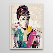 Load image into Gallery viewer, Audrey Hepburn Diamond Art World
