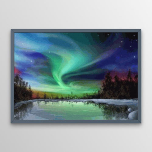 Aurora Polaris Diamond Art World