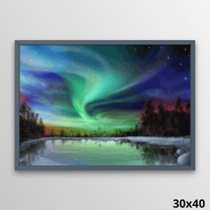 Aurora Polaris 30x40 Diamond Art World