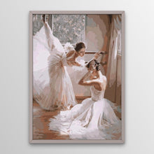Load image into Gallery viewer, Ballet Dancers Diamond Art Kit
