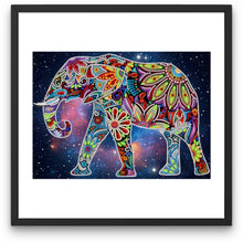 Load image into Gallery viewer, Bejewelled Elephant Glow in the Dark
