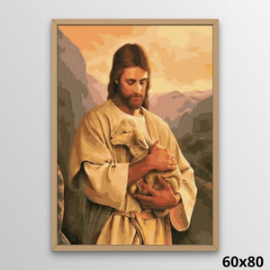 Christ with Lamb 60x80 Diamond Painting