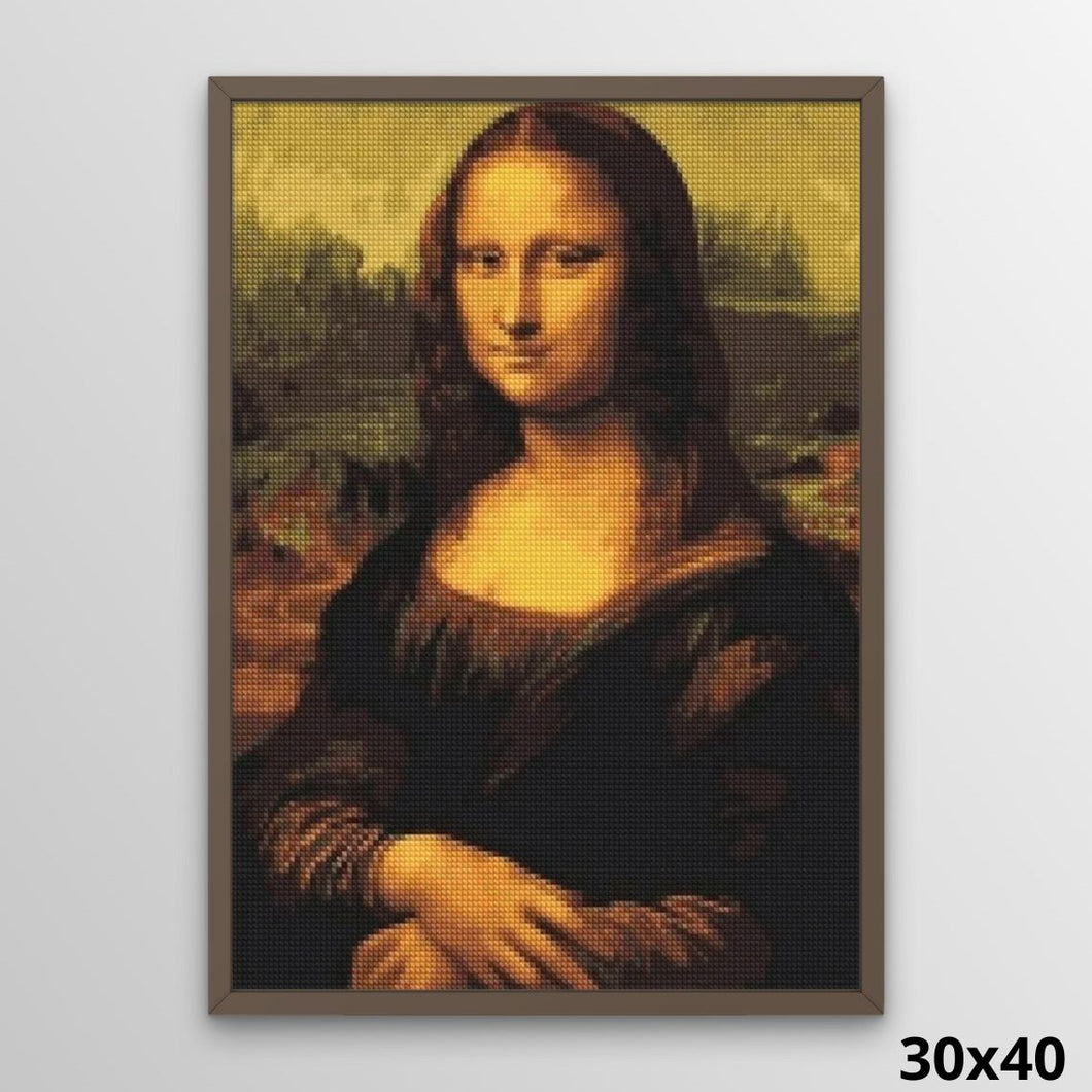 Da Vinci Mona Lisa 30x40 Diamond Painting