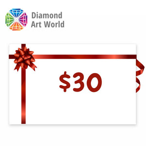 Diamond Art Gift Card