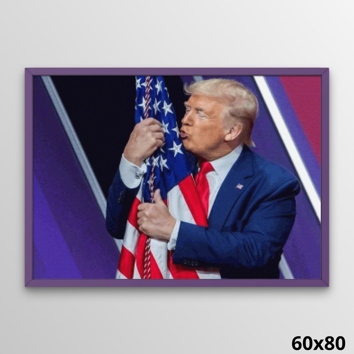 Donald Trump 60x80 Diamond Painting