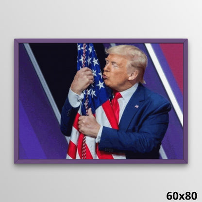 Donald Trump 60x80 Diamond Painting