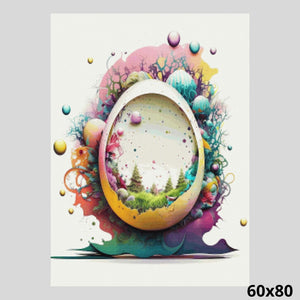 Easter Egg World Fantasy 60x80 Diamond Painting