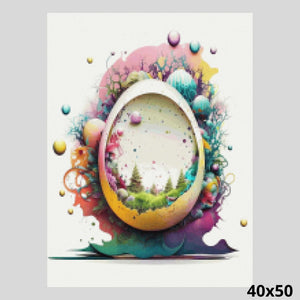 Easter Egg World Fantasy 40x50 Diamond Painting