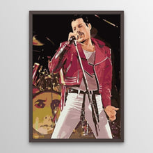 Load image into Gallery viewer, Freddie Mercury Diamond Art Kit
