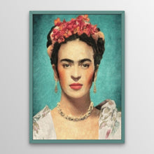 Load image into Gallery viewer, Frida Kahlo Self Portrait Diamond Painting
