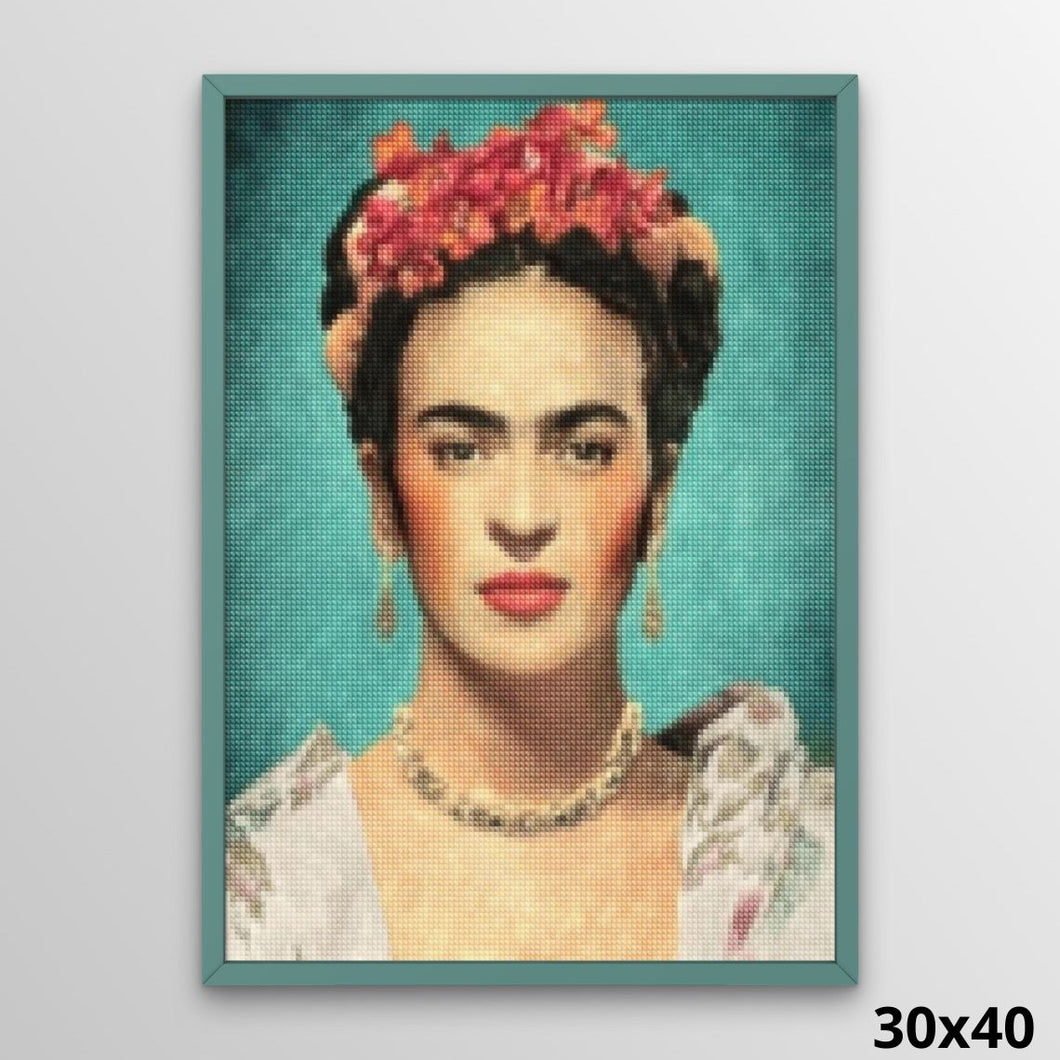 Frida Kahlo Self Portrait 30x40 Diamond Painting