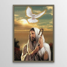 Load image into Gallery viewer, Holy Ghost and Christ Diamond Art Kit
