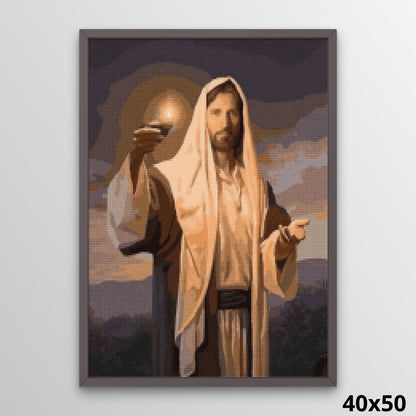 Jesus the Light 40x50 Diamond Painting Kit