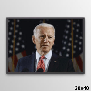 Joe Biden 30x40 Diamond Painting