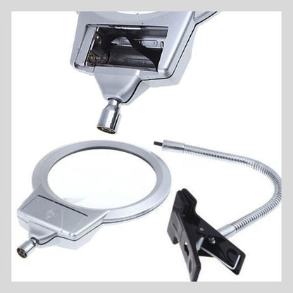 LED Magnifier Lamp Setup