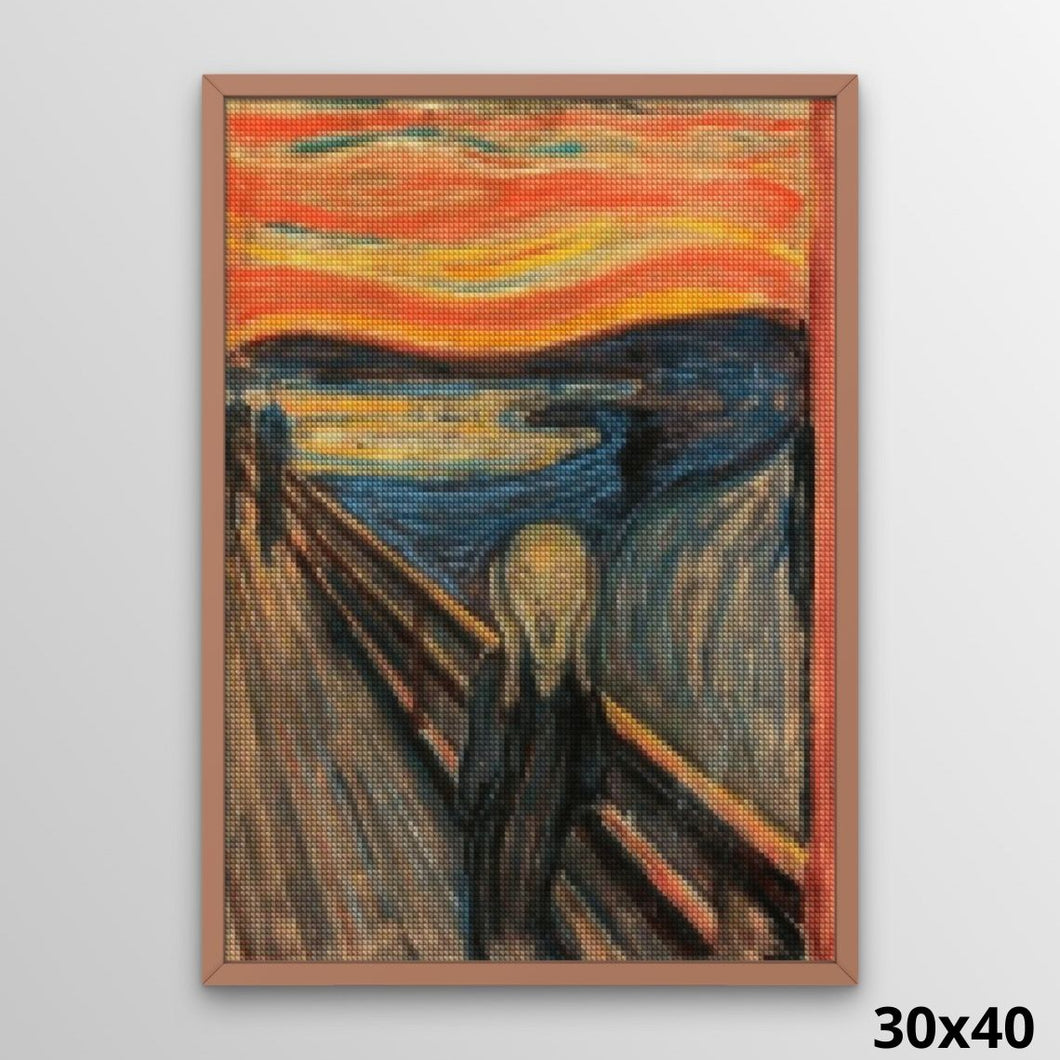 Munch The Scream 30x40 Diamond Painting