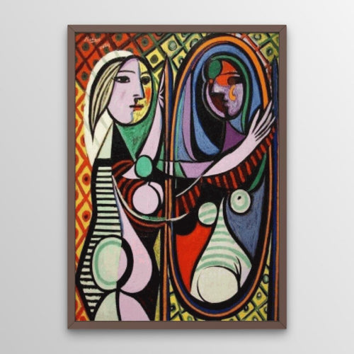 Picasso Girl before a Mirror Diamond Painting